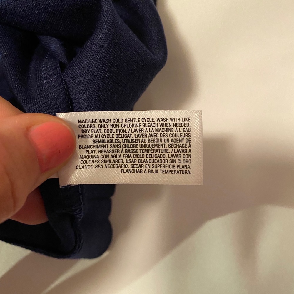 NWOT Old Navy Blue Short Sleeve Dress - Picture 7 of 9